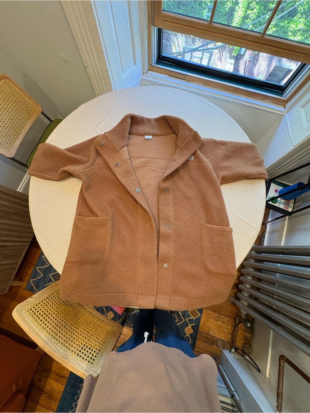 Columbia Women's Teddy Coat in Camel Brown